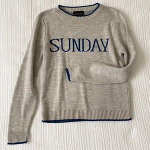 Absolutely Grey “Sunday” Sweater